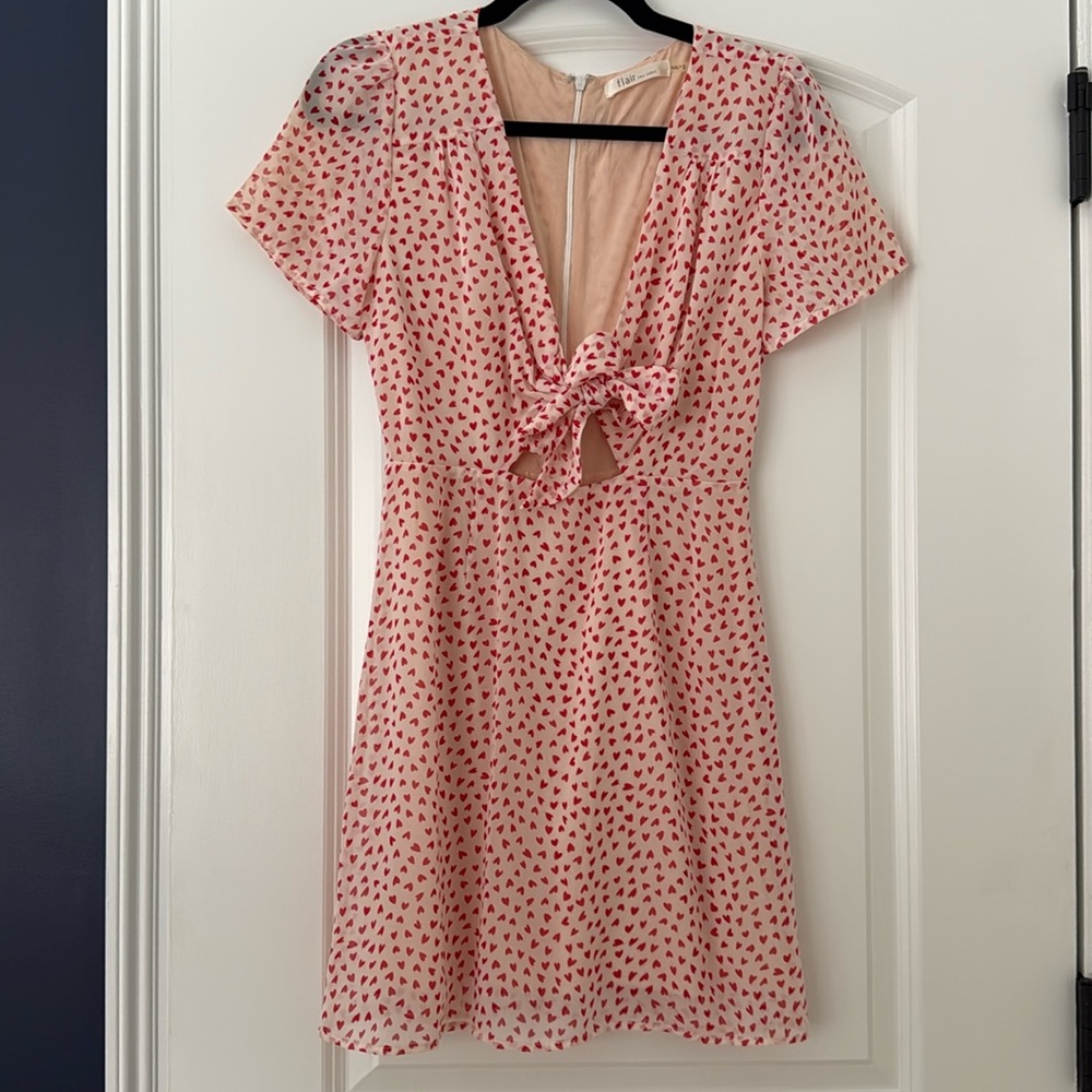 Flair heart dress